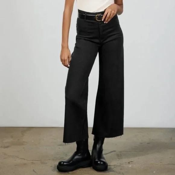 Zara denim culotte jeans 4 New - Picture 10 of 16